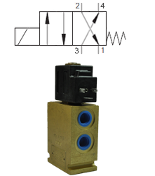 Max 17 L/Min / 210 Bar 4.Way 2.Position Spool Valve